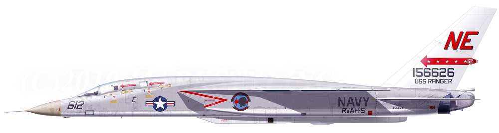 Profil couleur du North American RA-5 Vigilante