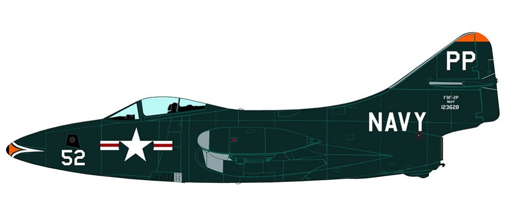 Profil couleur du Grumman RF-9 Cougar