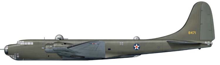 Profil couleur du Douglas XB-19