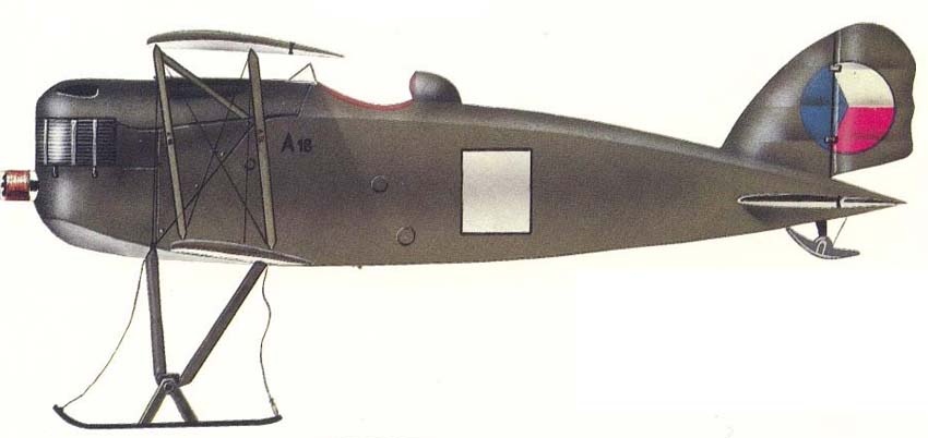 Profil couleur du Aero A.18