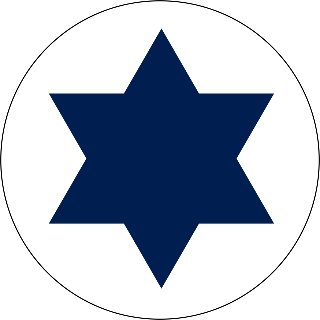 Cocarde Israël