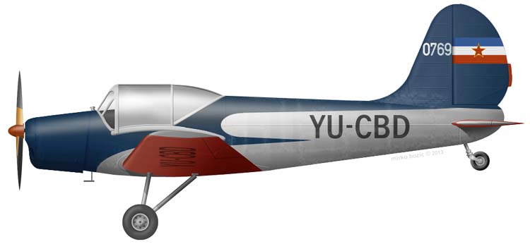 Profil couleur du Ikarus IK-251 Trojka