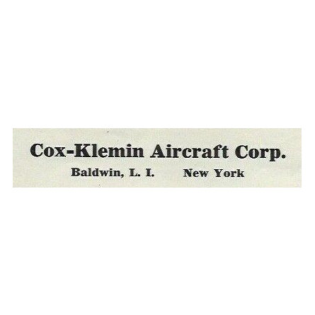 Logo de Cox-Klemin
