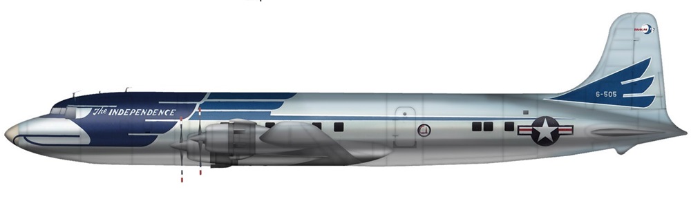 Profil couleur du Douglas VC-118 Independence