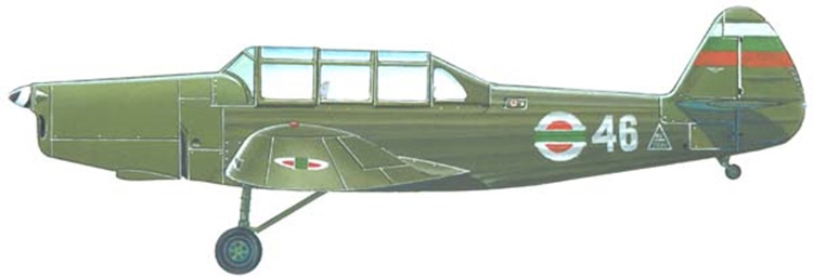 Profil couleur du Lazarov Laz-7