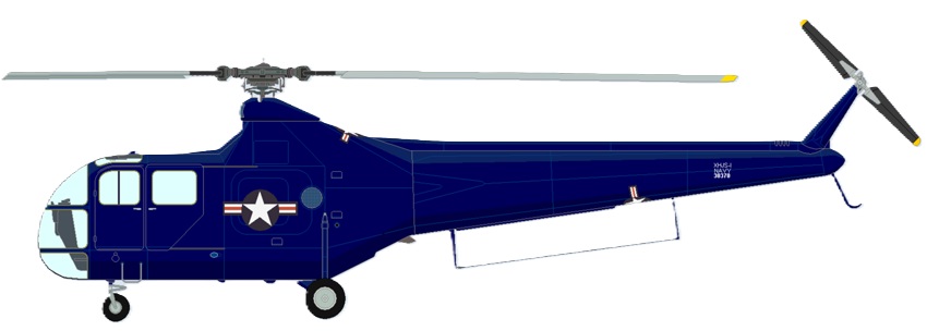 Profil couleur du Sikorsky XHJS