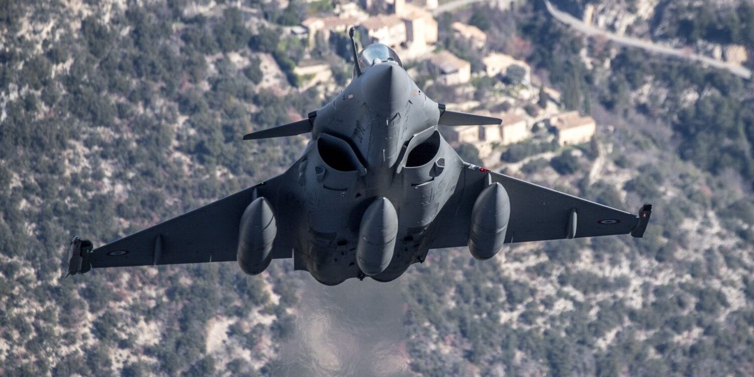 Renaissance sur Dassault Aviation Rafale de la 5e Escadre de Chasse.