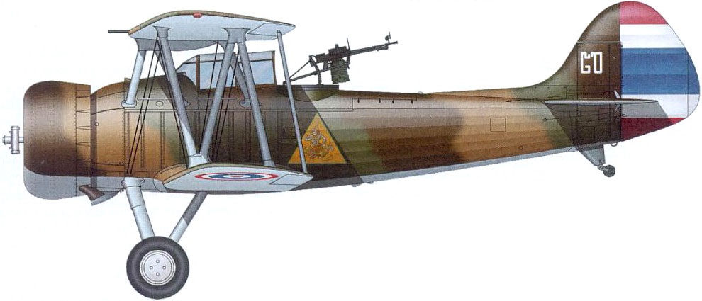 Profil couleur du Vought O3U / SU Corsair
