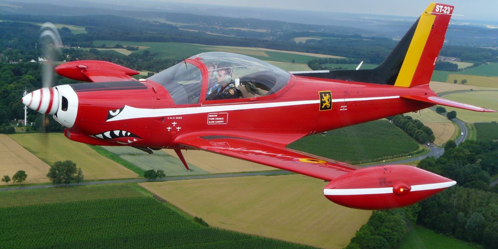 Avion Des Diables Rouges Les Diables Rouges s'en vont... — avionslegendaires.net