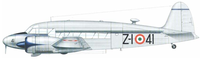 Profil couleur du SIAI-Marchetti SM.102