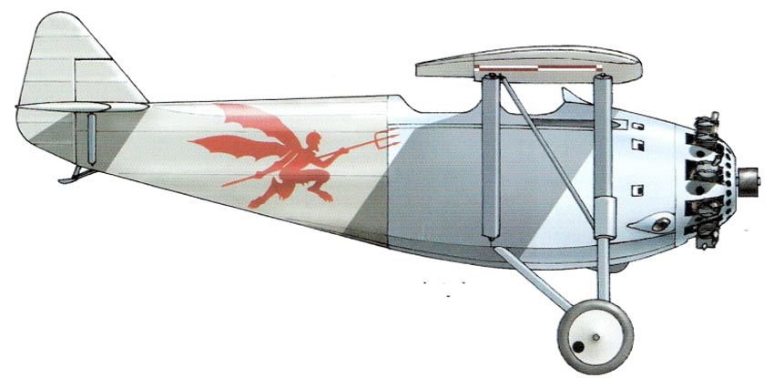 Profil couleur du Koolhoven FK.31