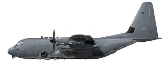 Profil couleur du Lockheed-Martin AC-130J Ghostrider