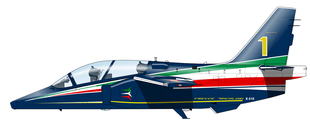 Profil couleur du Leonardo M-345
