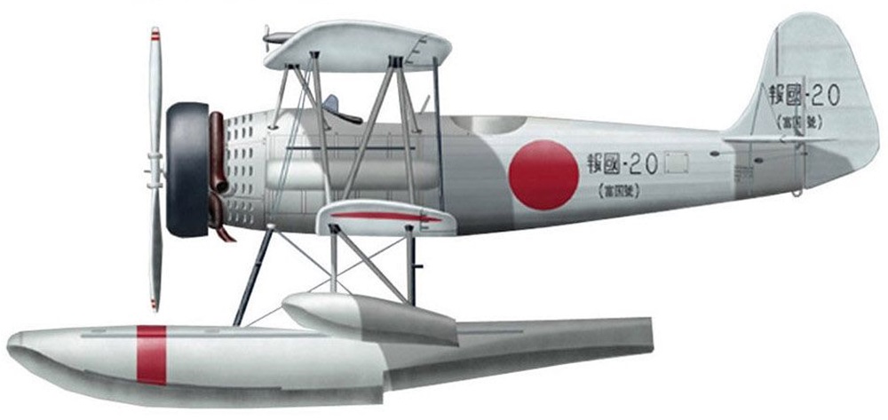 Profil couleur du Nakajima E4N