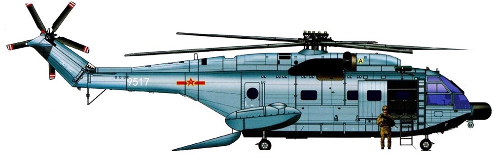 Profil couleur du Changhe Z-8