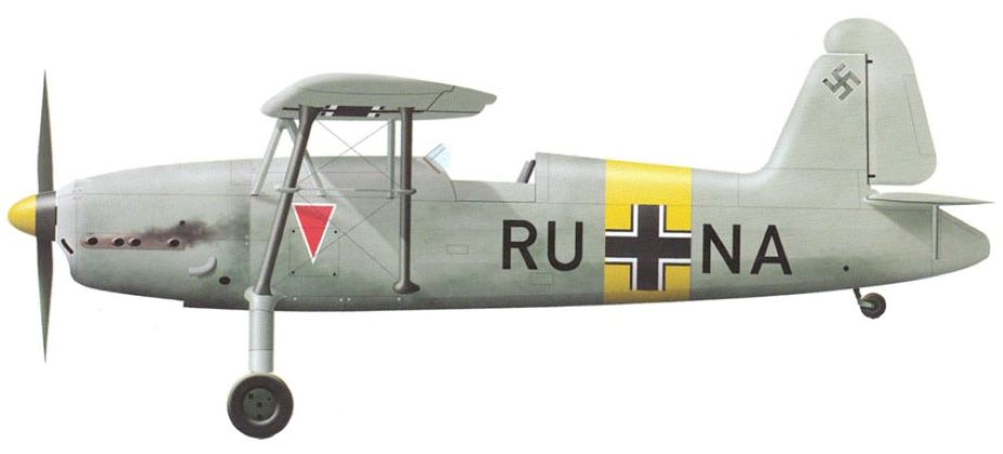 Profil couleur du Arado Ar 76