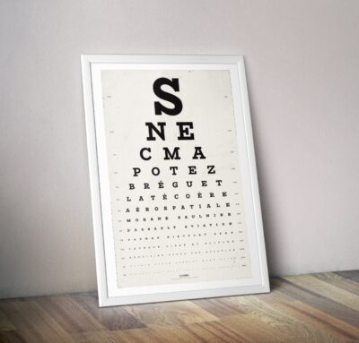 Poster "Échelle optométrique" – Image 2