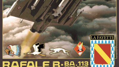 Poster "Rafale - 2/4 La Fayette" – Image 4