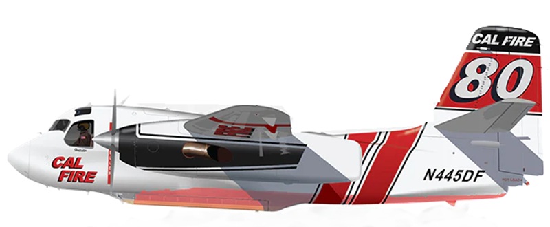 Profil couleur du Marsh S2T Airtanker Profil couleur du Marsh S2T Airtanker