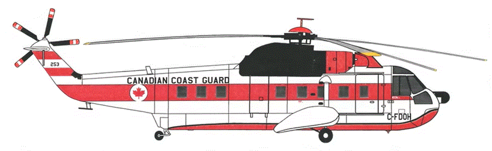 Profil couleur du Sikorsky S-61L/N Profil couleur du Sikorsky S-61L/N