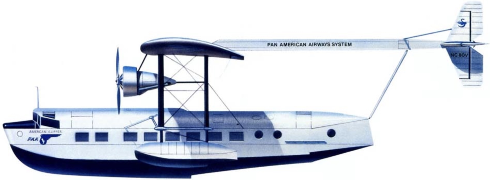 Profil couleur du Sikorsky S-40