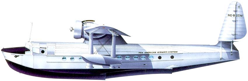 Profil couleur du Sikorsky S-42 Profil couleur du Sikorsky S-42