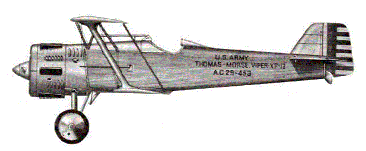Profil couleur du Thomas-Morse XP-13 Viper