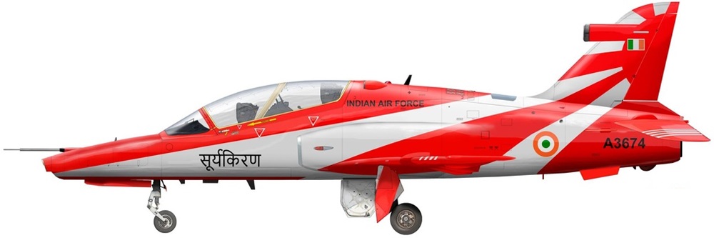 Profil couleur du BAE Systems Hawk AJT