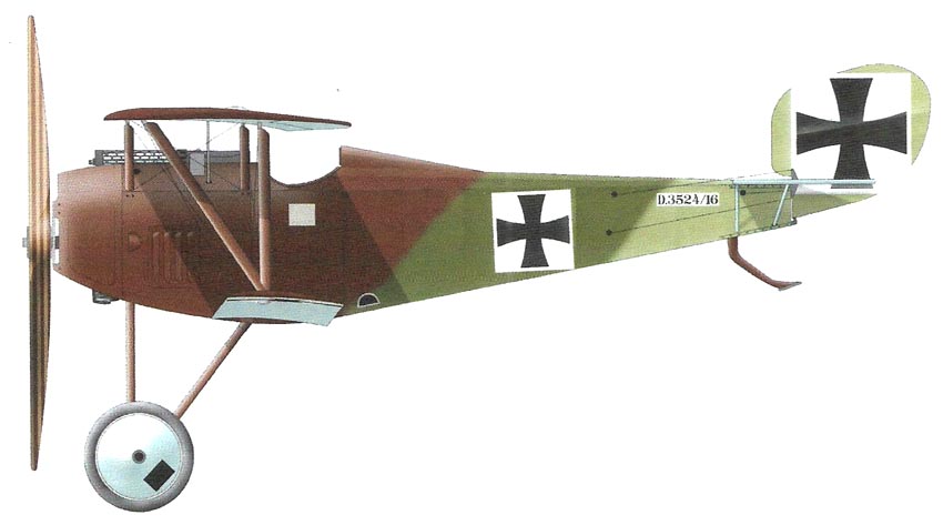 Profil couleur du Siemens-Schuckert D.I