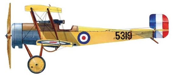 Profil couleur du Bristol Scout