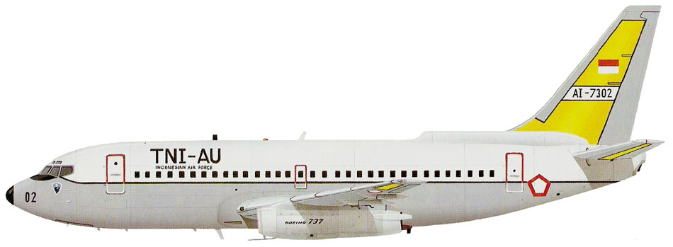 Profil couleur du Boeing 737 Surveiller Profil couleur du Boeing 737 Surveiller