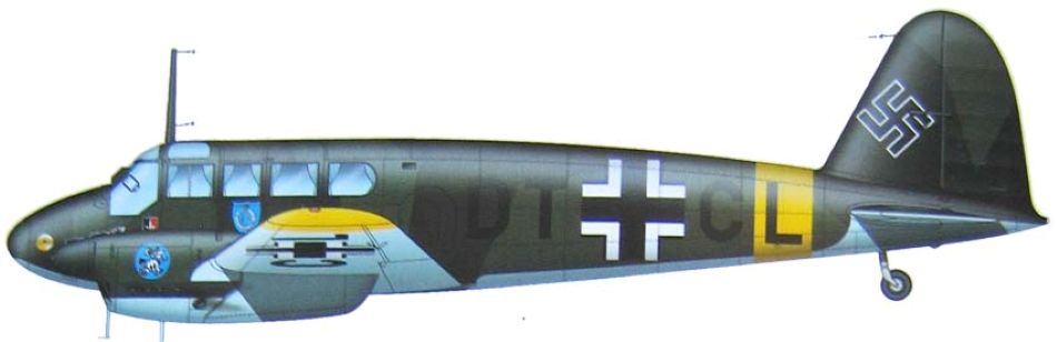 Profil couleur du Siebel Fh 104 Hallore