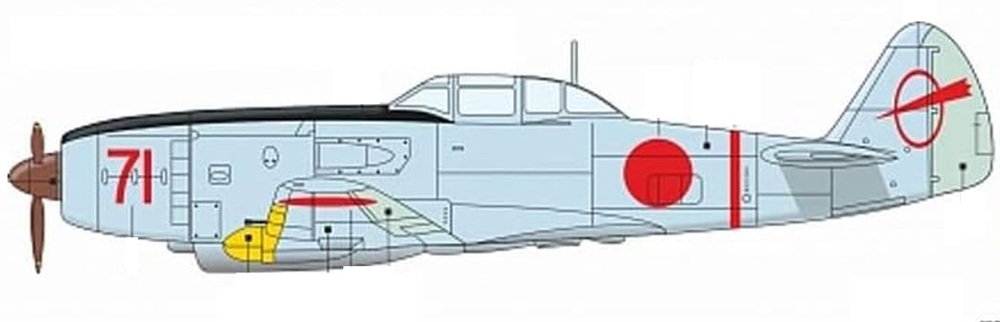 Profil couleur du Nakajima Ki-87