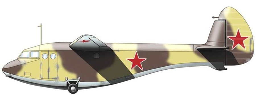 Profil couleur du Antonov A-7