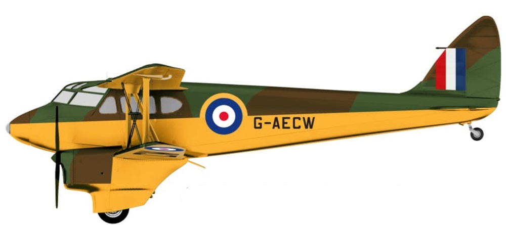 Profil couleur du De Havilland D.H.90 Dragonfly Profil couleur du De Havilland D.H.90 Dragonfly
