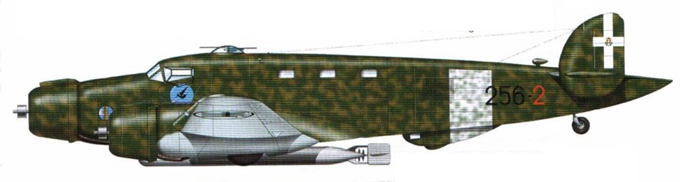 Profil couleur du Savoia-Marchetti SM.84 Piccione Profil couleur du Savoia-Marchetti SM.84 Piccione