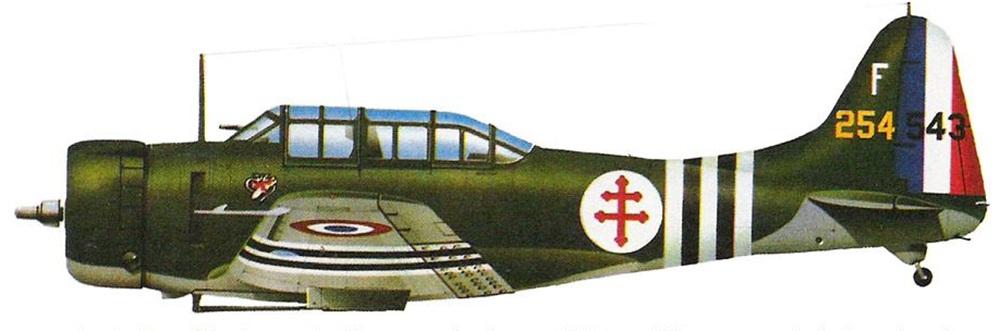 Profil couleur du Douglas A-24 Banshee Profil couleur du Douglas A-24 Banshee