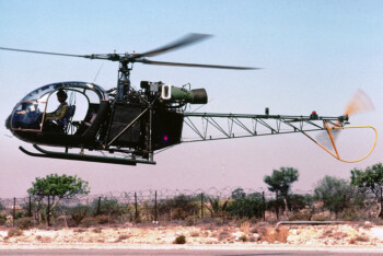 XR232 Eurocopter SE3130 Alouette II MSN 1503, Army Air Corps - Cyprus - 1981.