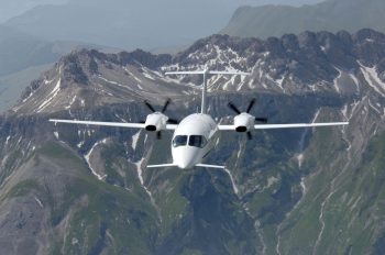 P180 in volo