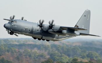 AC-130J First Flight.  Lockheed Martin Aeronautics Company, Marietta, Ga. Lockheed Martin Photography by Todd R. McQueen