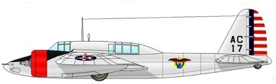 Profil couleur du Curtiss A-18 Shrike