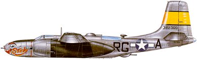 Profil couleur du Douglas A-26 Invader