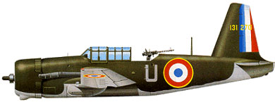 Profil couleur du Vultee A-31/A-35 Vengeance