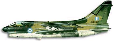 Profil couleur du Vought (L.T.V.) A-7 Corsair II