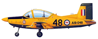 Profil couleur du PAC CT-4 Airtrainer