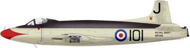 Profil couleur du Supermarine  Attacker