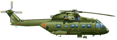 Profil couleur du Agusta-Westland AW.101 Merlin