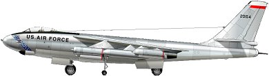 Profil couleur du Boeing B-47 Stratojet