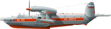 Profil couleur du Beriev Be-12 Chaika ‘Mail’