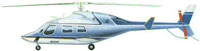 Profil couleur du Bell 222 / 230 / 292 / 430